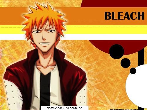 bleach din bleach, ichigo, elev liceu părul portocaliu devine shinigami temporar după EsCaPe ThE fAtE                        ToKiO HoTeL